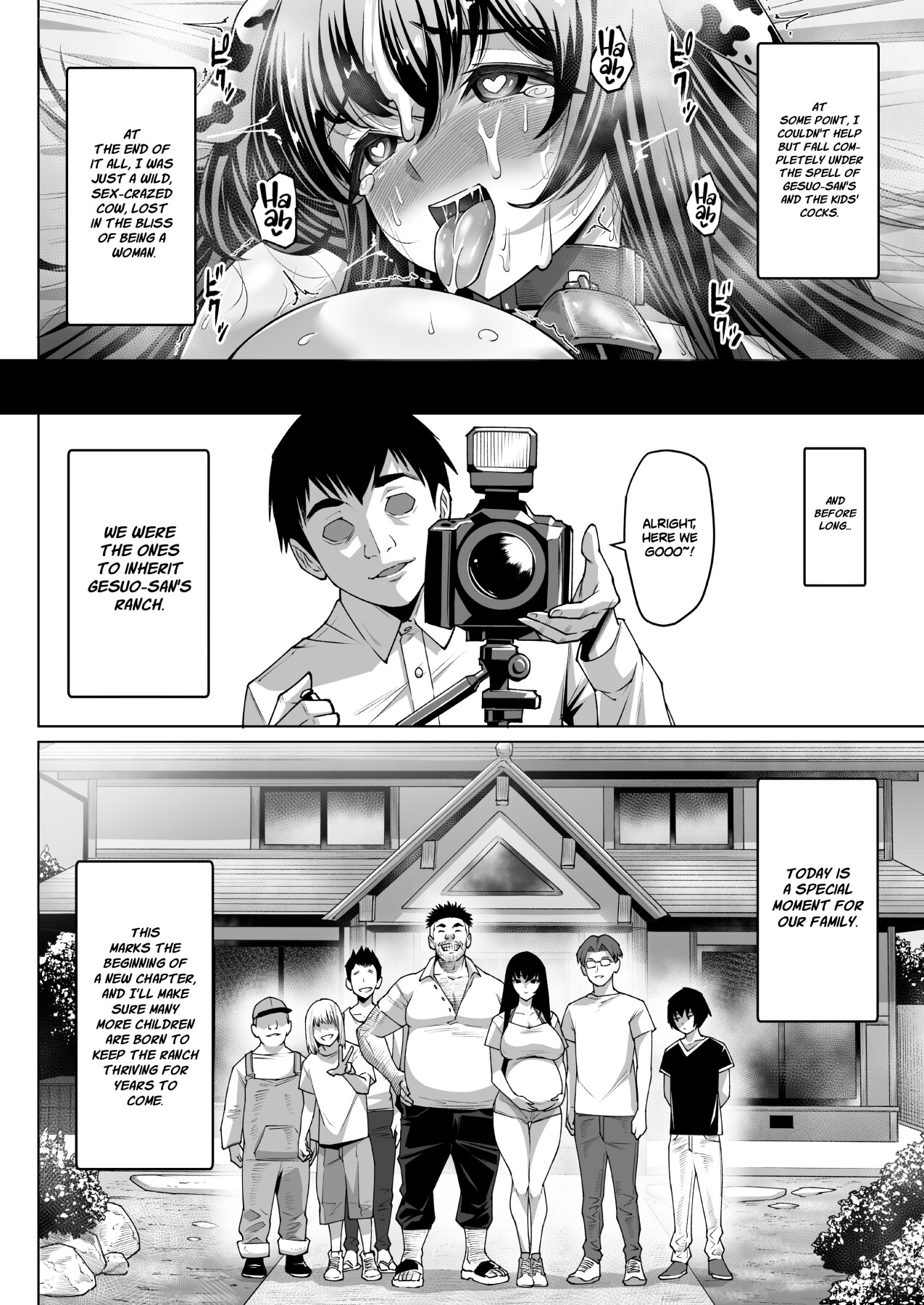 Hentai Manga Comic-Big breasted cow mom cuckold farm Mana Ushio 34 years old ~ Mother who was impregnated and kept as a livestock ~ 1-Read-58